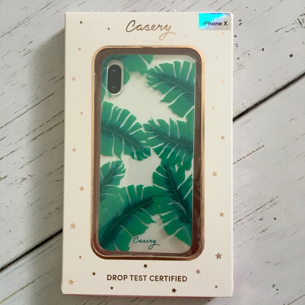 SOLD Palm Leaves Casery Cellphone iPhone Case  New